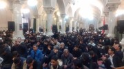 حوزویان تهران در غم فراق سردار شهید اشک ریختند