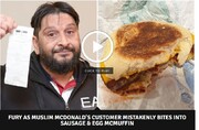 رستوران مک دونالد بار دیگر گوشت خوک به مسلمانان داد