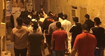 مردم بحرین در اعتراض به ترور سردار سلیمانی و المهندس تظاهرات کردند +تصاویر