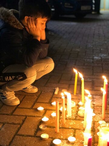 Majles Ta'been of  Shahid Qasem Soleimani, Shahid Haj Abu Mahdi Al-Mohandes and their companions  5.15 PM at Islamic center of England