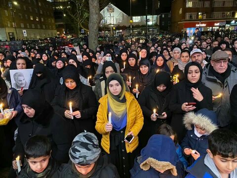 Majles Ta'been of  Shahid Qasem Soleimani, Shahid Haj Abu Mahdi Al-Mohandes and their companions  5.15 PM at Islamic center of England