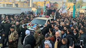 Remains of Gen. Soleimani arrive in Iran for cross-country funeral