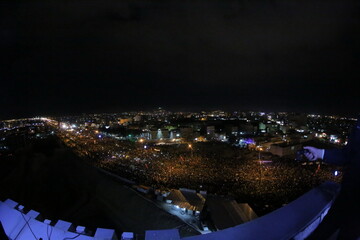 تصاویر/ تشییع پیکر حاج قاسم سلیمانی در قم-۳