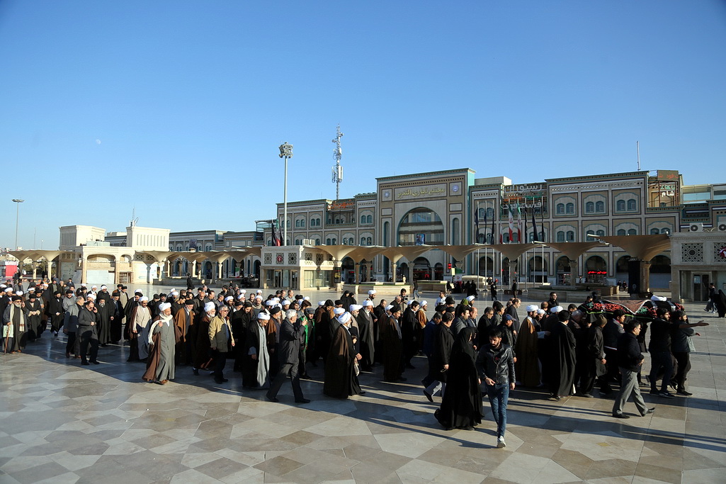 تصاویر/ تشییع پیکر مرحوم حجت الاسلام والمسلمین علی اسلامی