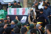 تصاویر / مراسم تشییع و تدفین پیکر شهید شهروز مظفری نیا در قم