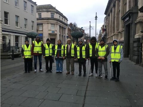 قدردانی از مسلمانان بریتانیایی برای شرکت در کمپین پاکیزگی خیابانی