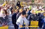 فیلم| تجدید عهد نوآموزان مهدهای امین استان قم با رهبر انقلاب