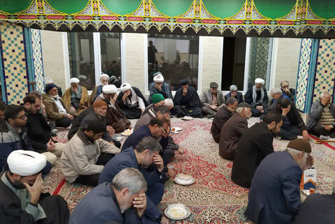 مراسم عزاداری شهادت حضرت زهرا(س) در حوزه علمیه یزد