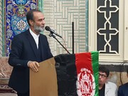 تصاویر / اجتماع مهاجرین افغانستانی کاشان در فراق سردار سلیمانی