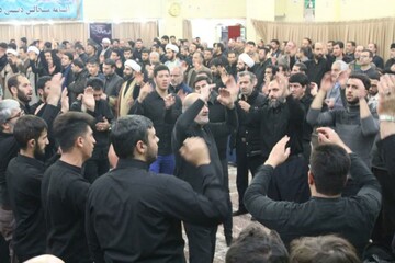 تصاویر/ مراسم عزاداری شهادت حضرت زهرا(س) در سنندج