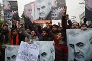 Pakistanis demonstrate US assassination of top Iranian General Soleimani