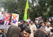 Anti-US protests near US mission in Delhi over Killing of General Qassem Soleimani
