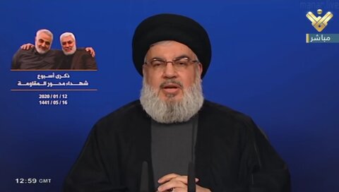 Sayyed Nasrallah: Suleimani revenge is long track, Trump biggest liar in history of US Presidency