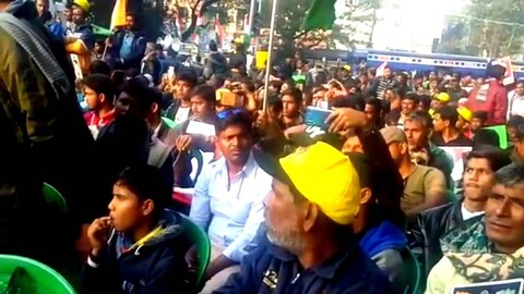 تصویری رپورٹ| کولکتہ بنگال ہندوستان میں امریکہ کے خلاف احتجاجی ریلی