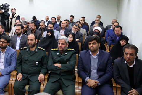 تصاویر/ دیدار اعضای ستاد کنگره دو هزار شهید استان بوشهر با رهبر انقلاب