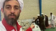 فیلم| گزارش یک روحانی از مشارکت حوزویان و دانشگاهیان در امدادرسانی به سیل زدگان