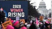 Women's March: Thousands protest against Donald Trump