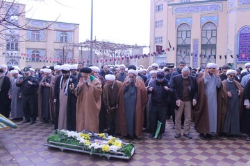 خیر حوزه علمیه به دیدار فرزند شهیدش رفت