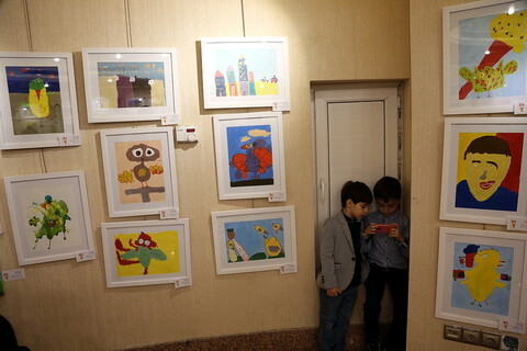 چهارمین نمایشگاه گروهی نقاشی خلاقیت کودکانه