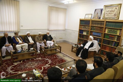 La réunion des savants Pakistanais avec le Grand Ayatollah Makarem-Chirazi