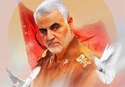 شهید سردار سلیمانی کابوس جریان های تروریستی و جنایتکار بود