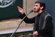 فیلم| مداحی مهدی رسولی در اربعین شهدای مقاومت