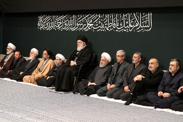 دومین شب مراسم عزاداری حضرت فاطمه‌زهرا سلام‌الله‌علیها برگزار شد