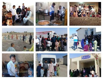 استقرار پزشکان یزدی در مناطق سیل زده سیستان/ درمان رایگان بیش از ۱۵۰۰ نفر