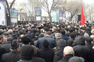 اجتماع بزرگ فاطمیون در تبریز