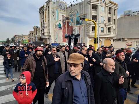 تصاویر/ اجتماع عزادارن فاطمی کاشان 