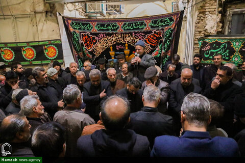 تصاویر قافله عزاداری شهادت حضرت زهرا(س) در بازار بزرگ اصفهان
