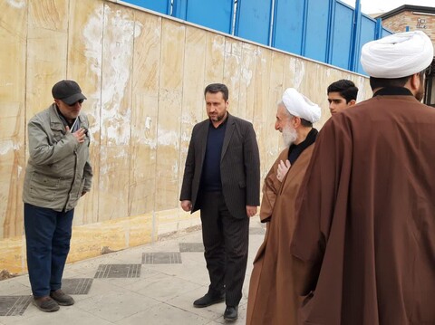 تصاویر/ حضور حجت الاسلام والمسلمین صدیقی در ایستگاه صلواتی مدرسه علمیه امام خمینی(ره)تهران