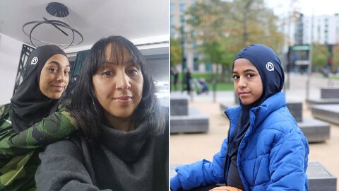 Mum makes hijabs for daughter so more Muslim girls take up sports