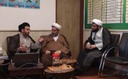 نشست مدیر حوزه علمیه خوزستان با مسئول آموزش مجازی حوزه‌های علمیه