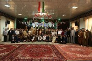 تصاویر/ جشن انقلاب در مدرسه علمیه امیرالمومنین(ع) تبریز