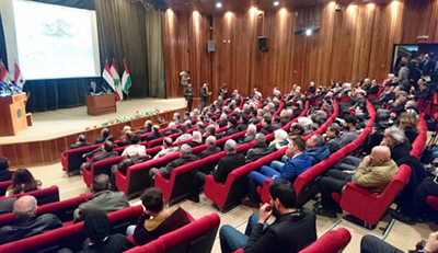 نشست «درود بر فرمانده شهید قاسم سلیمانی» در سوریه برگزار شد