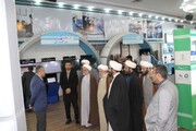 بازدید مدیران مراکز حوزوی از نمایشگاه ستاد اجرائی فرمان حضرت امام+ عکس