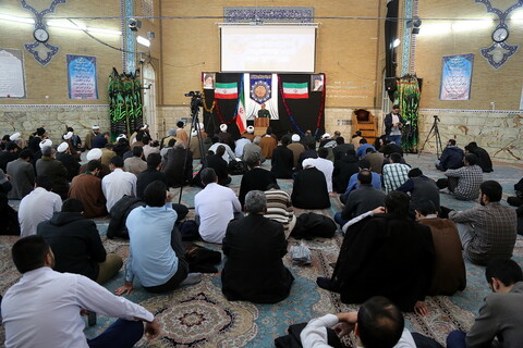 مراسم گرمیداشت دهه فجر انقلاب اسلامی در مدرسه علمیه معصومیه