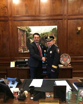 نخستین رئیس پلیس مسلمان در نیوجرسی سوگند یاد کرد