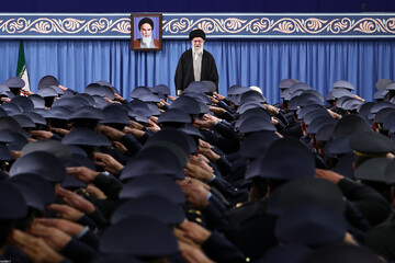 صوت کامل بیانات رهبر انقلاب در دیدار فرماندهان و کارکنان نیروی هوایی ارتش