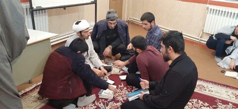 کارگاه روش تبلیغ تربیت محور مربیان دانش آموزی مدرسه علمیه امیرالمومنین(ع) تسوج