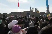 فیلم| حضور باشکوه مردم قم در راهپیمایی ۲۲ بهمن