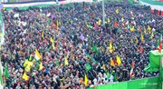 کرگل میں انقلاب اسلامی کی ۴۱ ویں سالگرہ کی پر عظیم الشان ریلی