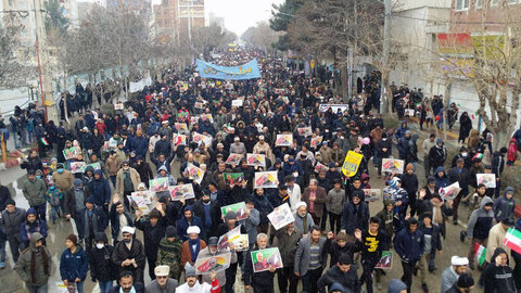 تصاویر/ راهپیمایی یوم الله 22 بهمن در بجنورد