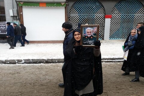 تصاویر/ راهپیمایی مردم اردبیل در 22 بهمن