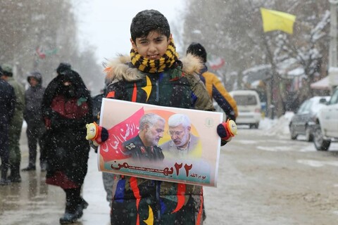 تصاویر/ راهپیمایی مردم اردبیل در 22 بهمن