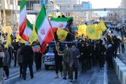 تصاویر شما/ حضور طلاب و روحانیون در راهپیمایی ۲۲ بهمن