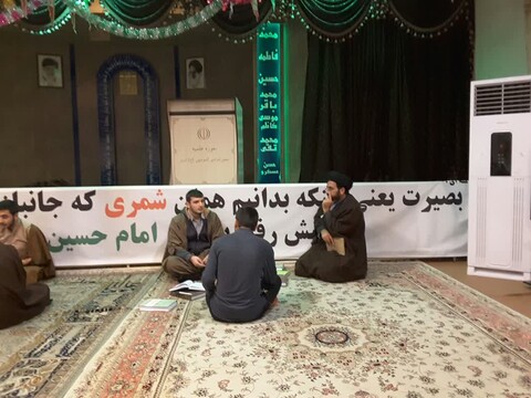 تصاویر / اجرای طرح «مباحثه عمومی» مدرسه علمیه امیرالمومنین(ع) تبریز