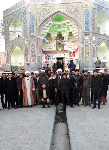 تصاویر/ اردوی زیارتی طلاب مدرسه علمیه امام صادق (ع) بیجار به مشهد مقدس