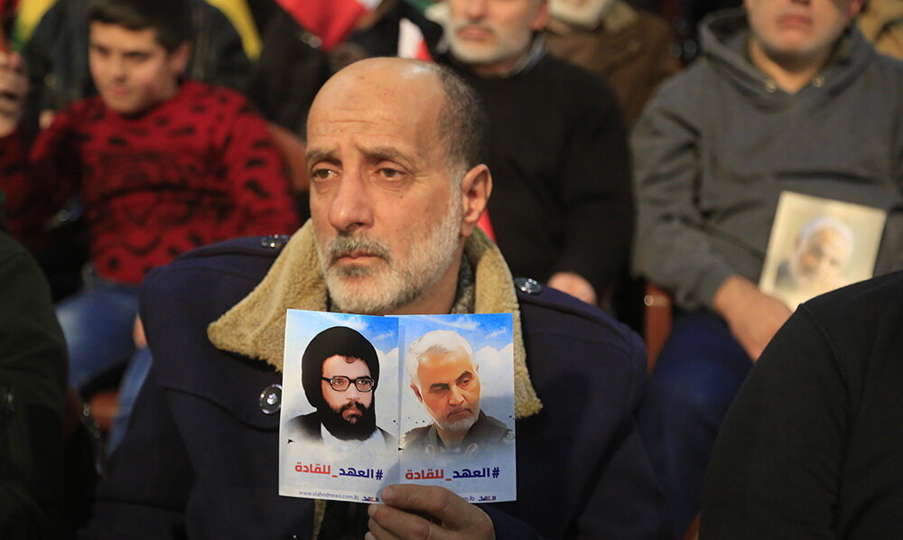 مراسم اربعین شهدای مقاومت در شهر صور لبنان